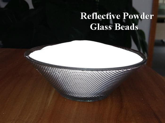 semi_aluminizied micro glass beads  reflective powder